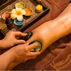 活能熱石全身推油按摩 SPA（推油＋泡浴）